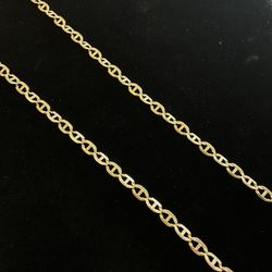 14k Twisted Gucci Link Chain