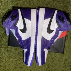 Court Purple Jordan 1