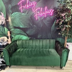 Gently Used Green Couch Amazing Condition