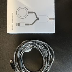 Dual magnetic charger apple watch and cable Iphone/Ipad