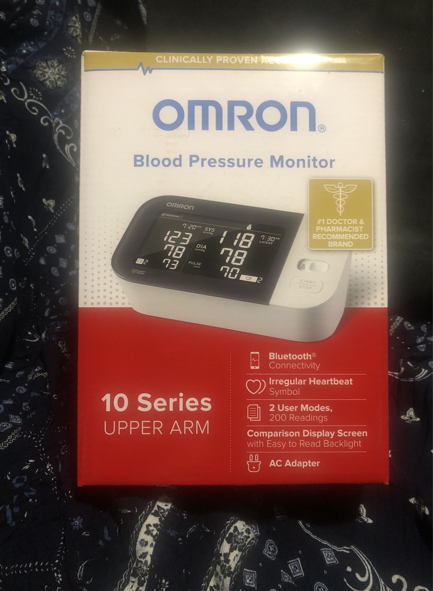 OMRON 10 Series Blood Pressure Monitor