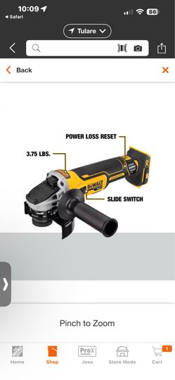 Brand new XR dewalt grinder $150 tool only