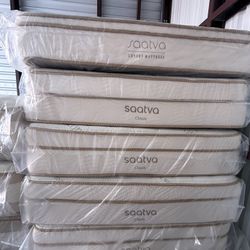 Luxury Saatva & Tempur-Pedic Mattresses – 50-80% Off!     •    Brand New, Minor Blemishes (Nothing That Affects Comfort)     •    King, Queen, Full, T