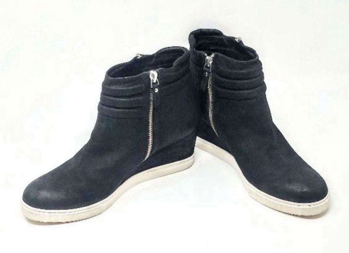 Platform Wedge Sneakers Ankle Boots Women's Size 10 M