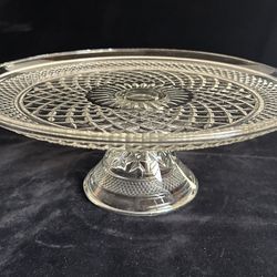 Imperial Glass Cape Cod Cake Stand
