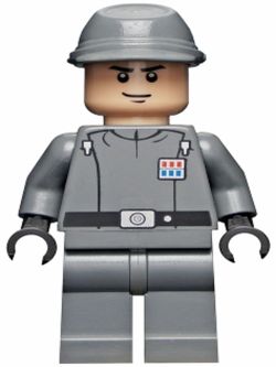 SW0376 Imperial Officer (Captain / Commandant / Commander) - Two Code Cylinders, Cavalry Kepi