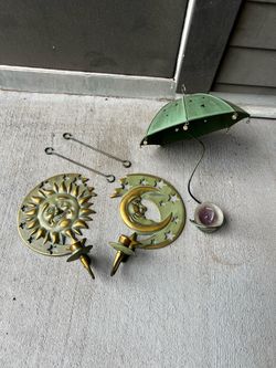 Vintage PartyLite Celestial  Theme Decor