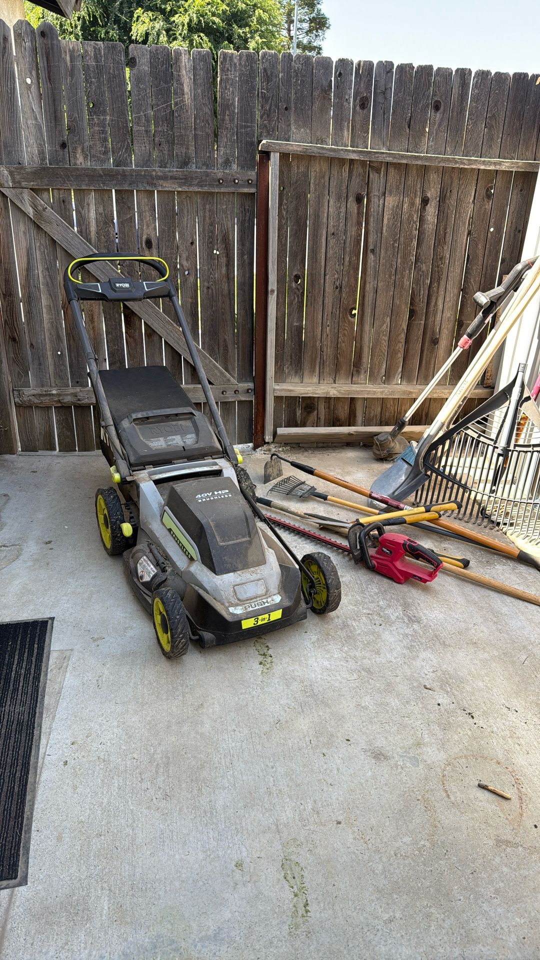 Lawn Mower And Supplies
