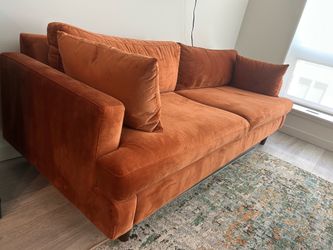 Allmodern 83“ velvet sofa