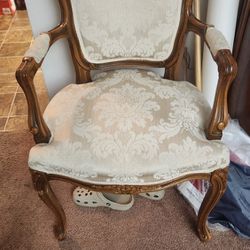 Two chairs, antique and mirror 250