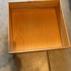 Cabinet Drawer By Omega in Maple Wood.