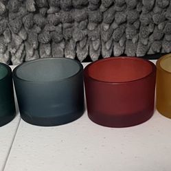 6 Tea light Candle Holders 