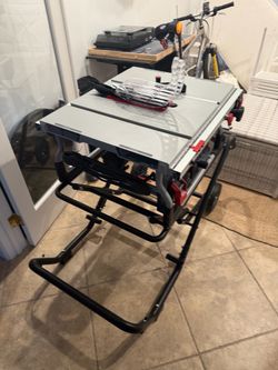 Bosch GTS15-10 Table Saw w/ Gravity Rise & Many Accessories (See Description)