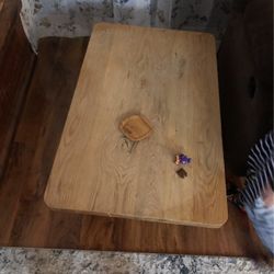 Nice Coffee Oak Table 