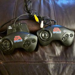 EA Sports John Madden NFL & NHL Plug and Play TV Game by Jakks Pacifi/2 Player.