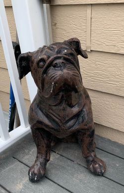 Stone Dog Statue