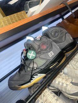 Off white Jordan 5s
