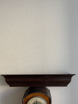 Mahogany Floating Wall Shelf