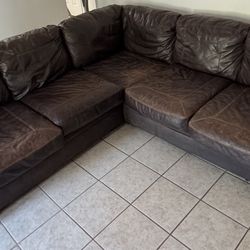 Leather Sectional Sofa **need Gone ASAP**