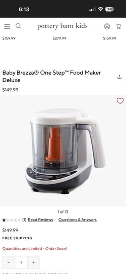 Baby Brezza food maker