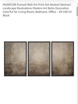 New Canvas 3 Panel Artwork