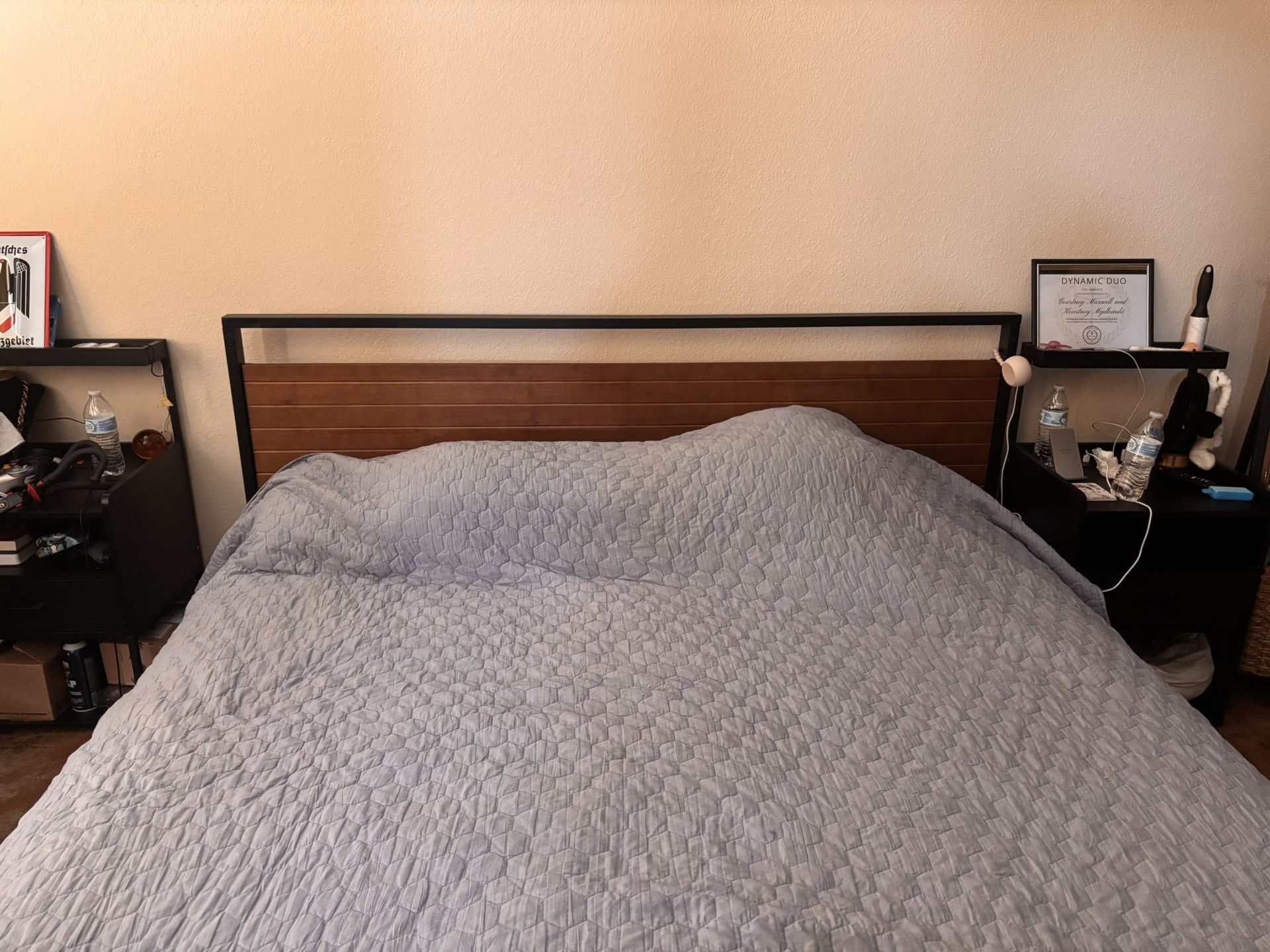 King Bed Frame- Mattress Not Included