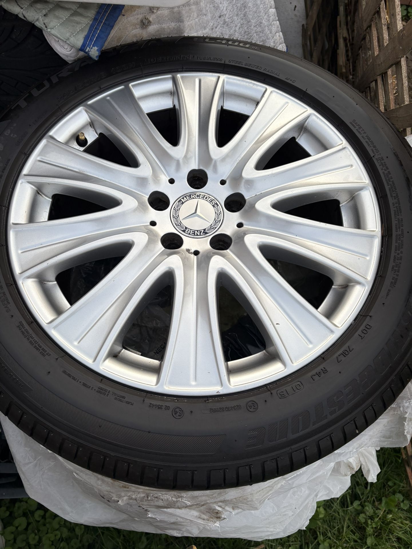 Mercedes-Benz S5 50 factory rims
