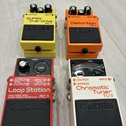 BOSS Guitar Pedals