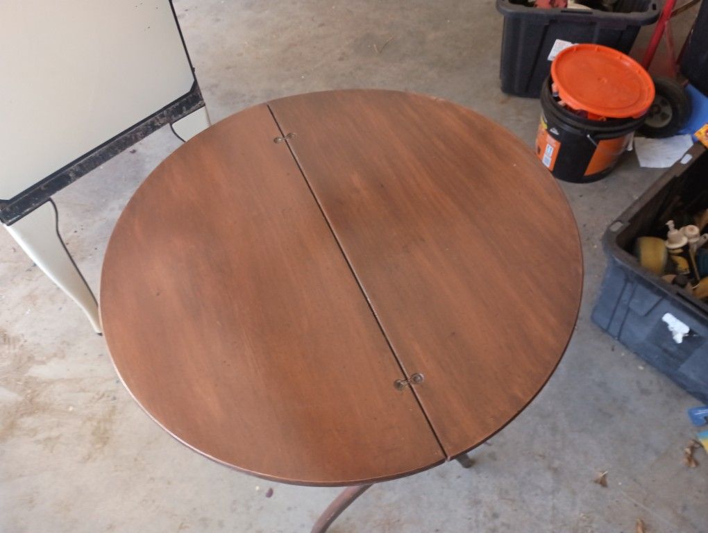Antique Folding Table Obo