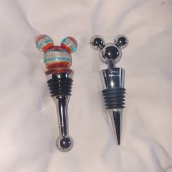 2 Disney Wine Stoppers 