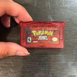 Pokemon Ruby GBA
