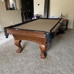 Pool Table 8ft- Free Pro Delivery- New Felt Any Color
