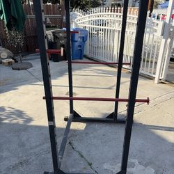 Pull Up And Squat Rack 