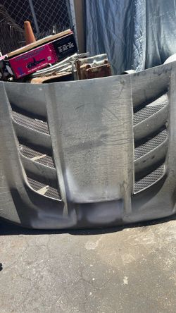 Silverado Carbon Fiber Custom Viper Style Hood 2017