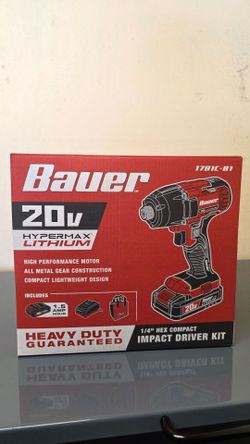 Harbor Freight Bauer 1/4" Impact Driver Gun