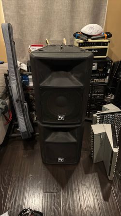 Pair EV SX100 + passive speakers