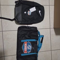 Miami Dolphins Exclusive Backpack And Duffy Bag 