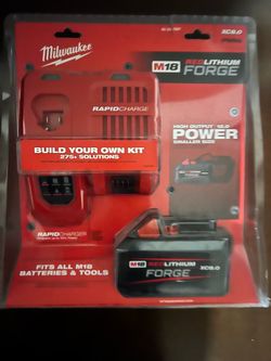 Milwaukee M18 Forge 8.0 Battery and Rapid Charger