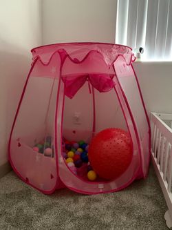 Princess ball pit tent pop-up