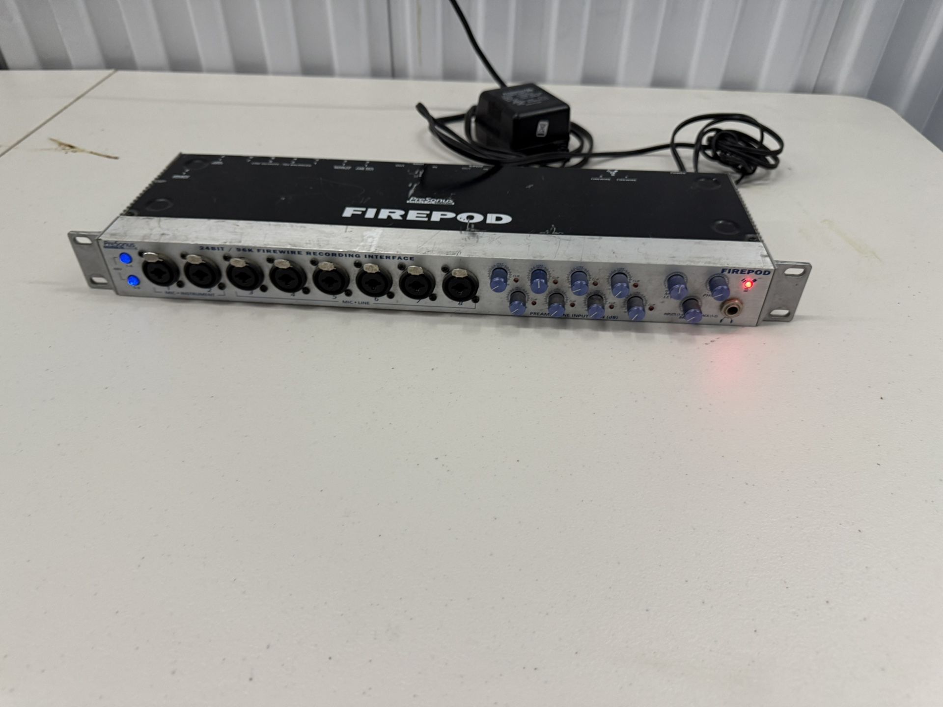 PRESONUS FIREPOD 24 BIT 96K FIREWIRE RECORDING INTERFACE With POWER CORD)