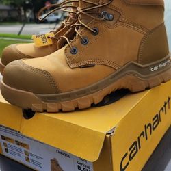 Carhartt Rugged Flex Waterproof Work Boots – Size 8.5M (Brand New)
