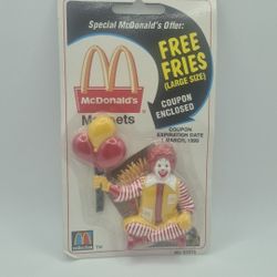 Free Fries (Large Size) McDonald's Meets Collection Magnet 1999 - NEW