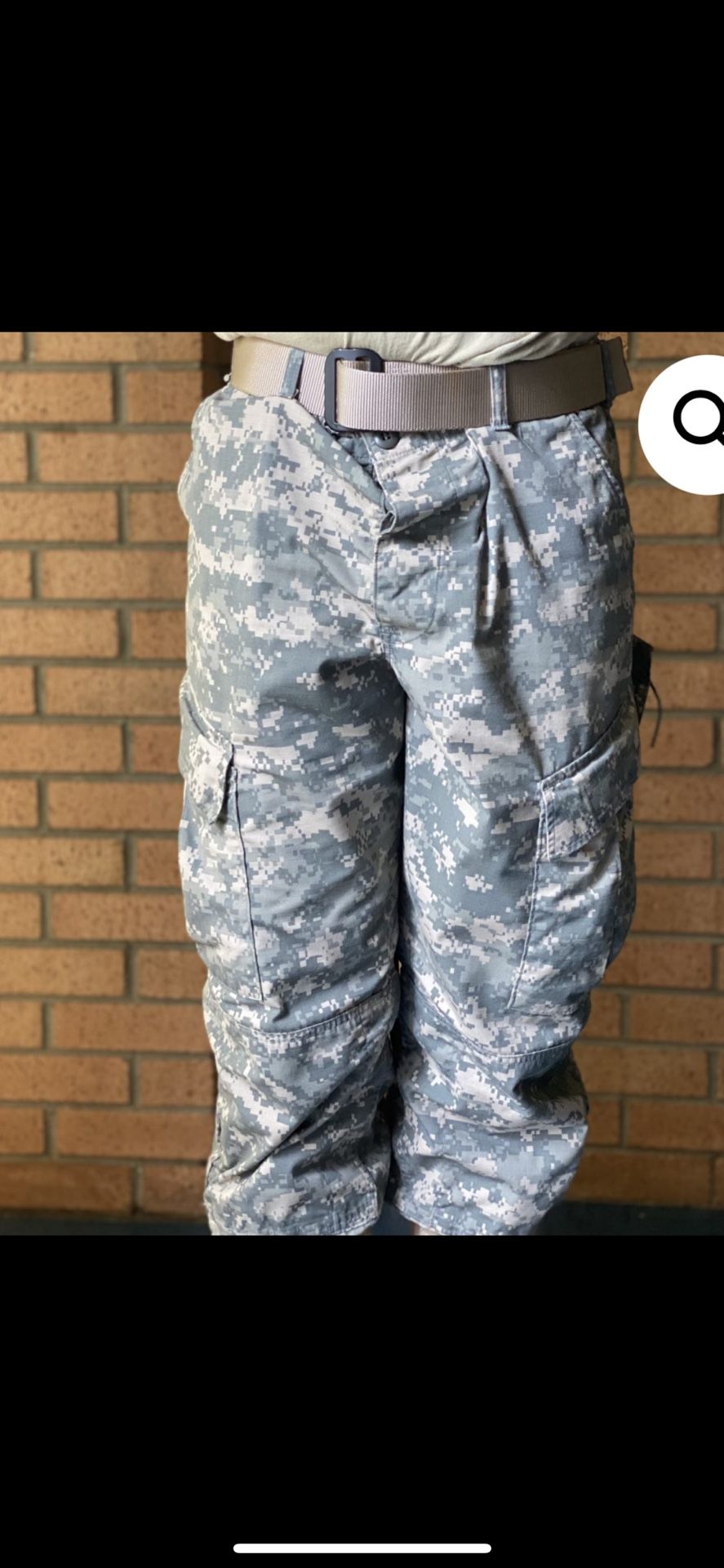 Military Uniform Camo Pants Army Combat Fatigue