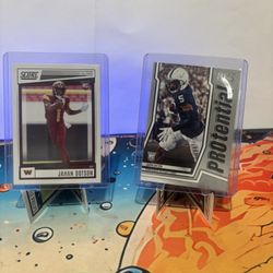 2 New Jahan Dotson Rookie Cards