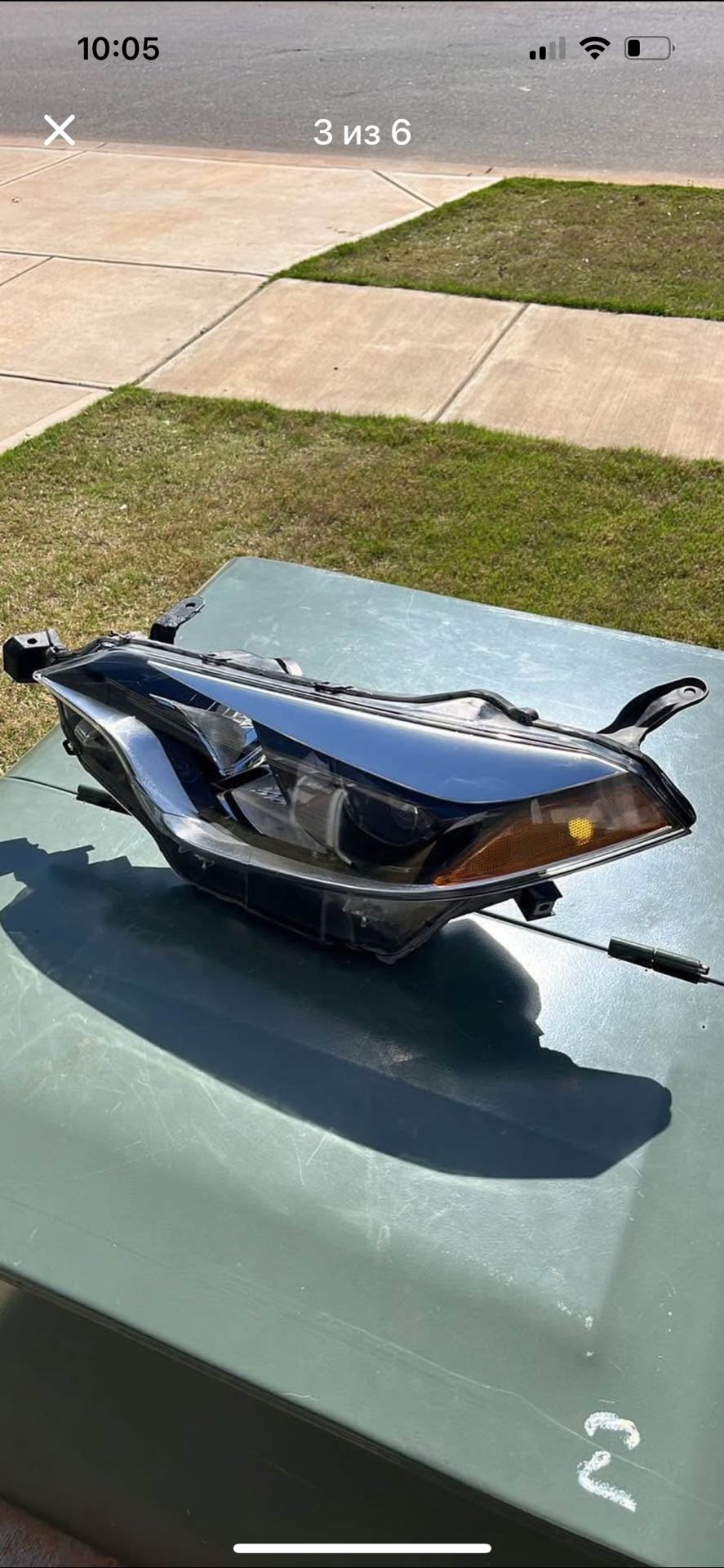 Toyota Corolla 2017–2019 LEFT Side Headlight OEM