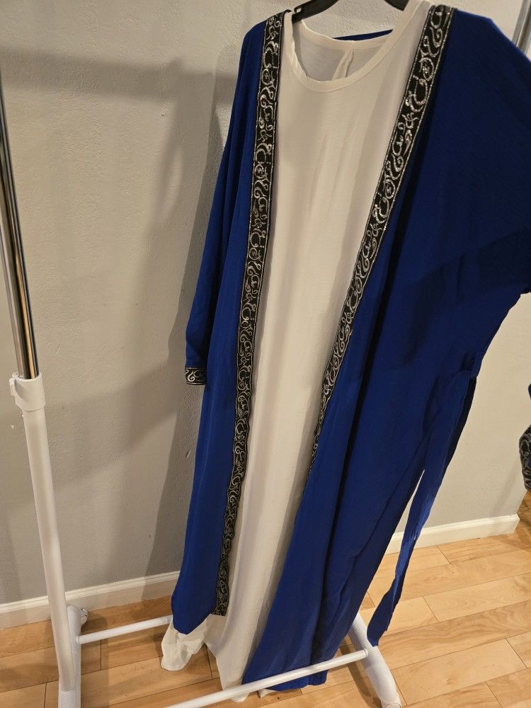 New  Cardigan/ Abaya 2 Pieces 