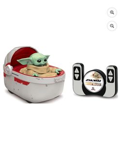 Star Wars The Mandalorian Grogu and Hover Pram 2.4 GHz Remote Control 