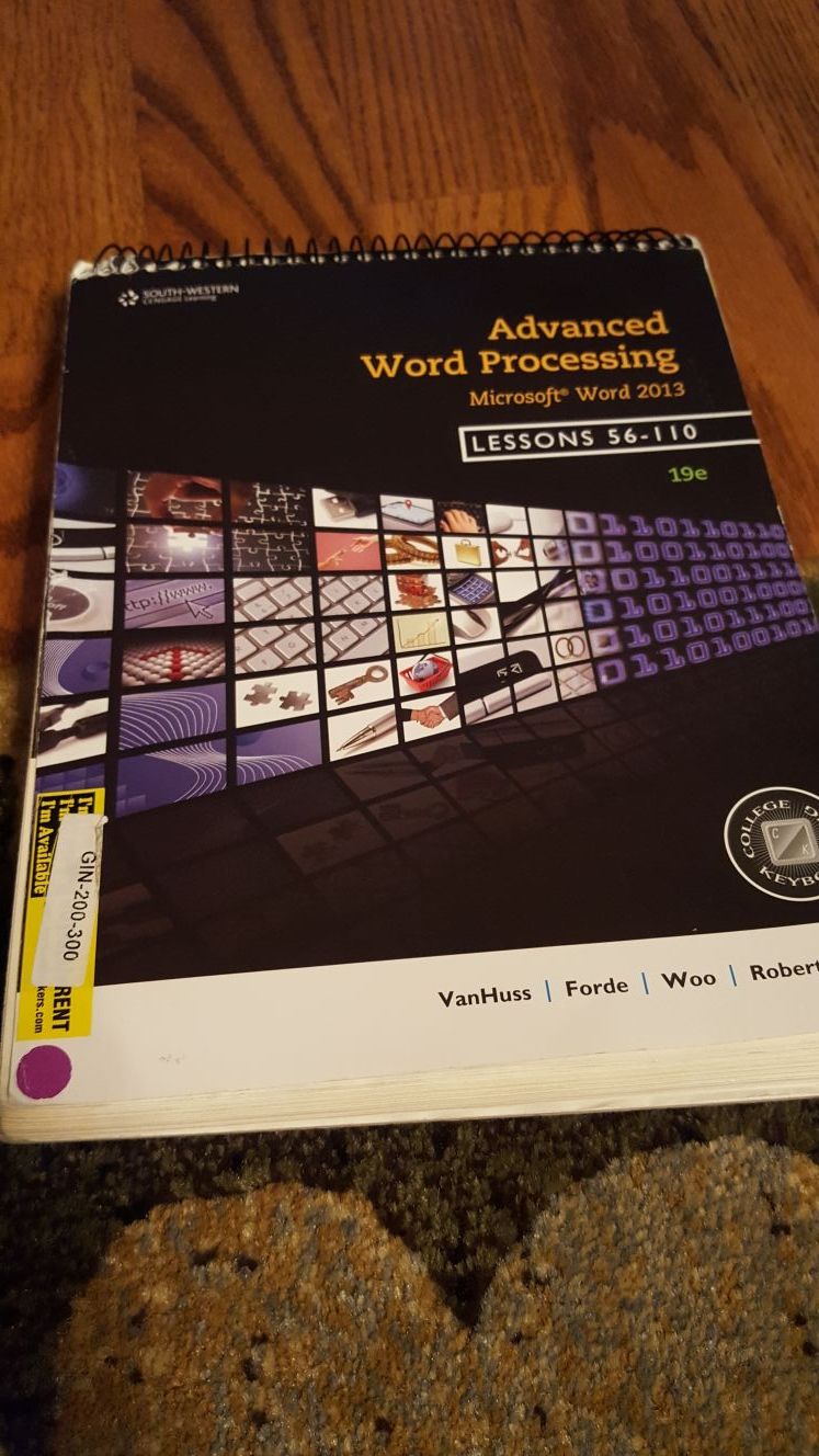 Advanced word processing