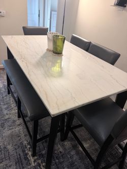 Marble Top Dinning Table
