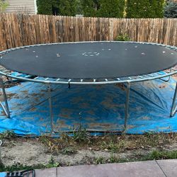 Trampoline for sale as is